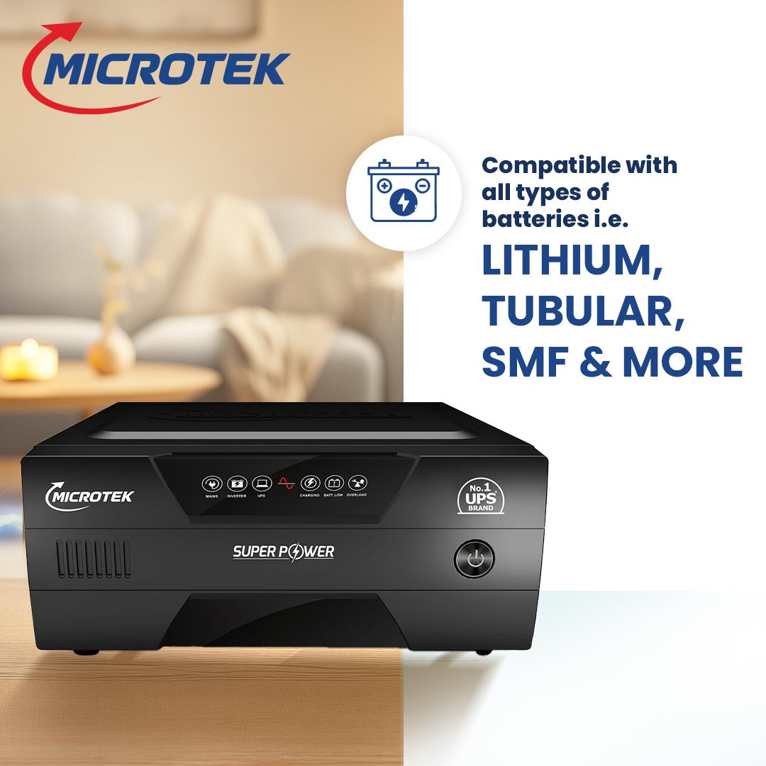Microtek SUPER POWER NEW 1200 12V Pure Digital Wave Inverter 1115VA/925Watt