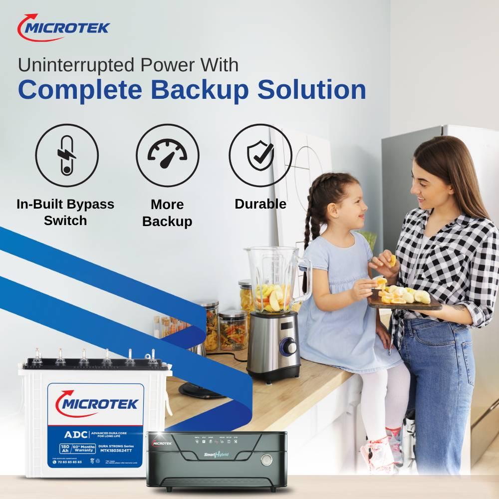 Shop Smart Hybrid Inverter.Home UPS 1275 (12V) MTK1803624TT Microtek