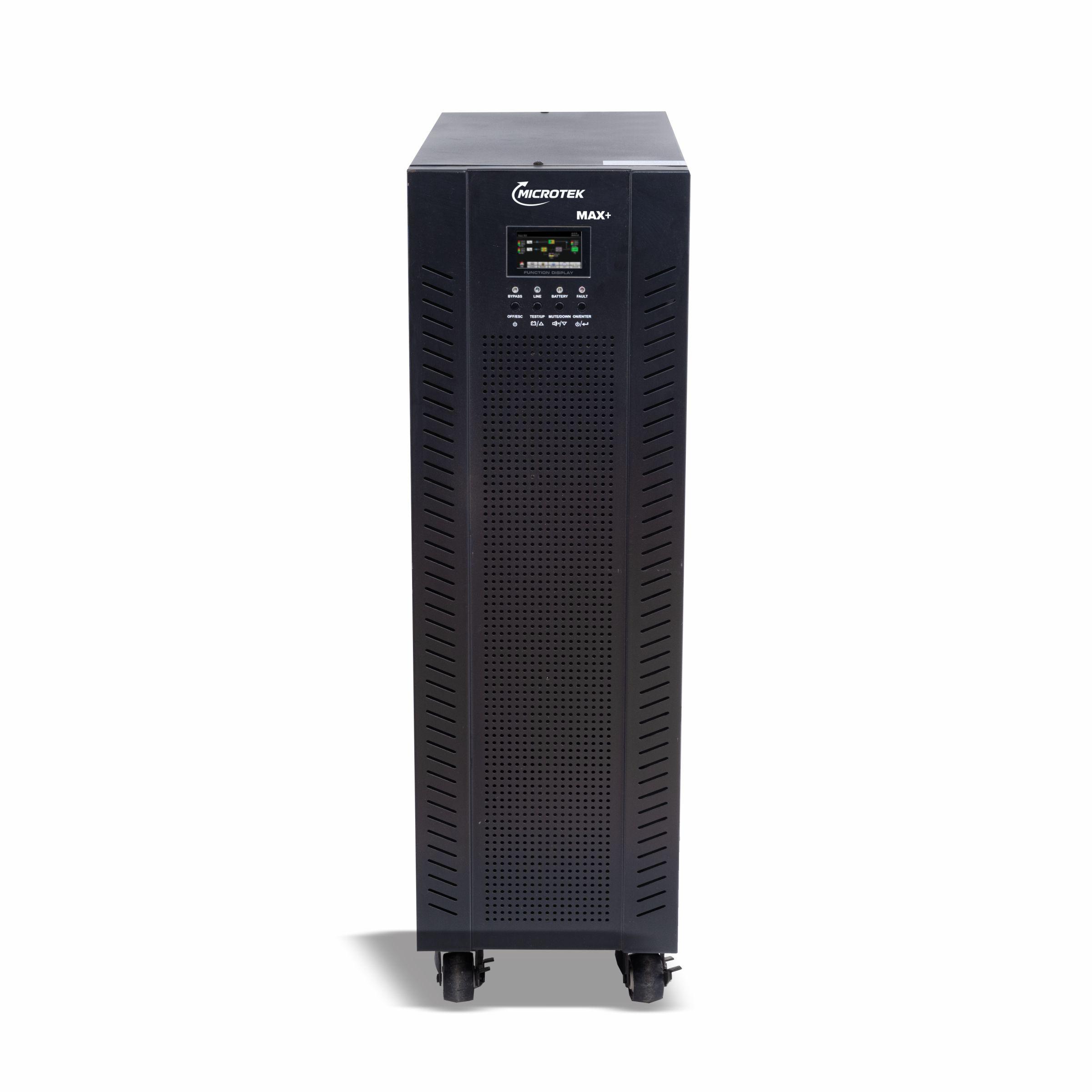 ONLINE UPS 30KVA, 3PH:3PH, ±192V (384V) HF SUPERMAX+ (WITH 4.3 INCHES TOUCH PANEL LCD DISPLAY)