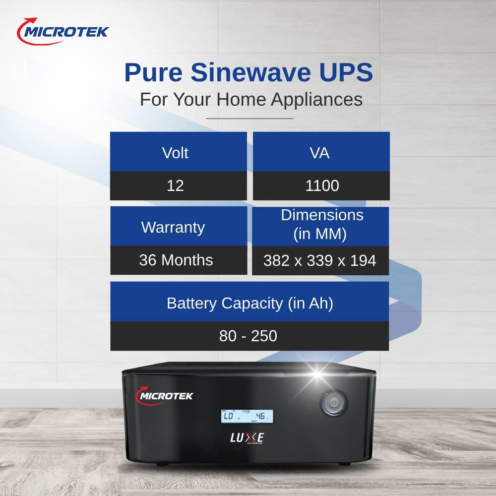 UPS LUXE SW 1400 (1100VA-12V)