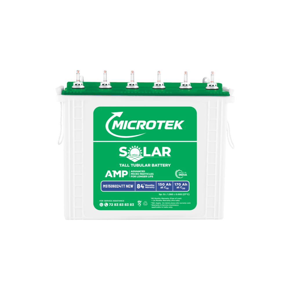 150 AH solar battery (84 months warranty)