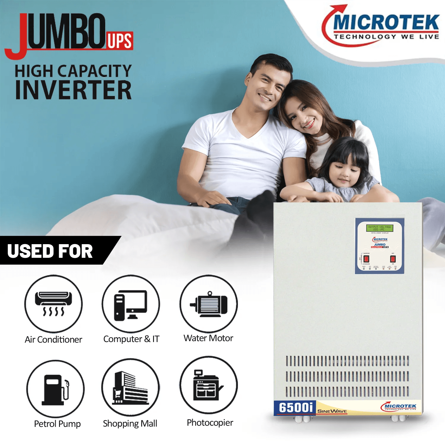 Hi-GRADE JUMBO UPS JM SW 9000i/120V