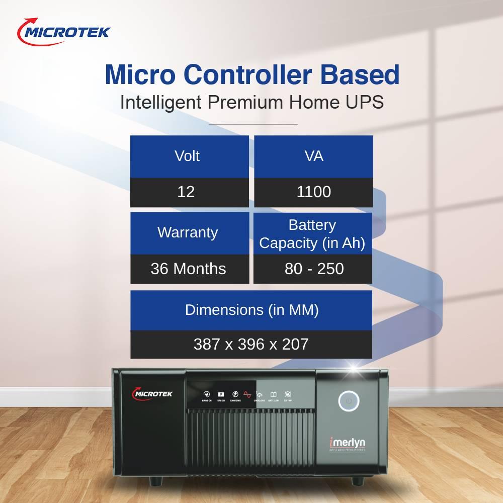 iMERLYN Digital UPS Model 1250 (12V) DG