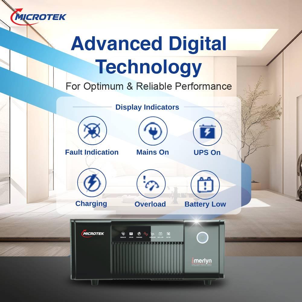 iMERLYN Digital UPS Model 1250 (12V) DG