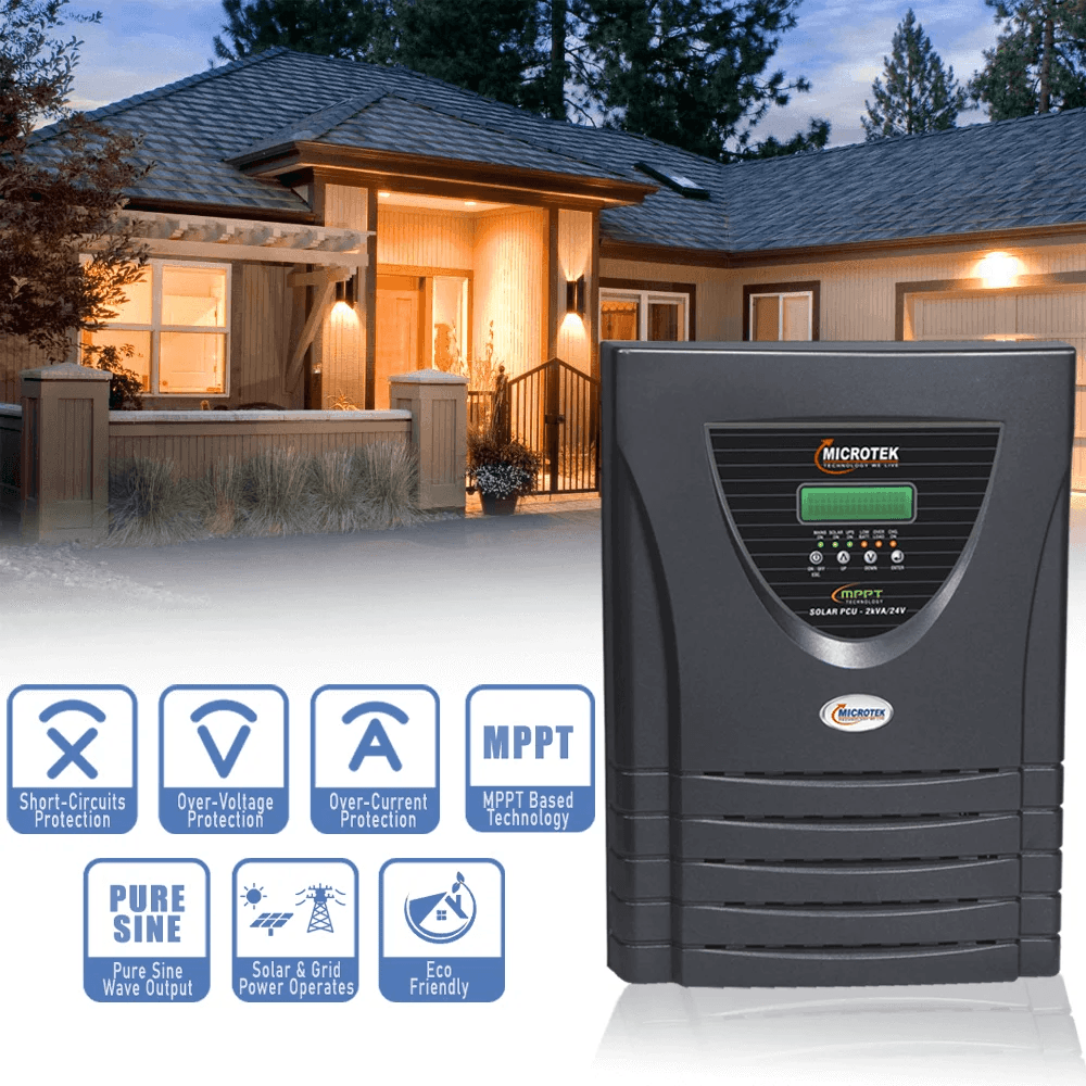 MPPT SOLAR PCU 2KVA/24V