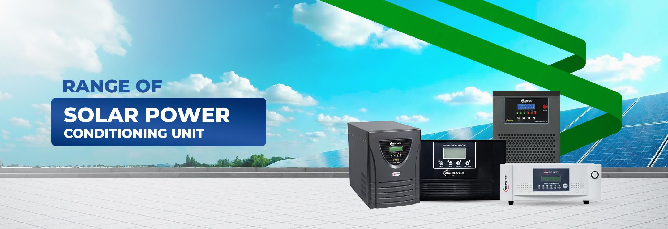 Solar Power Conditioning Units