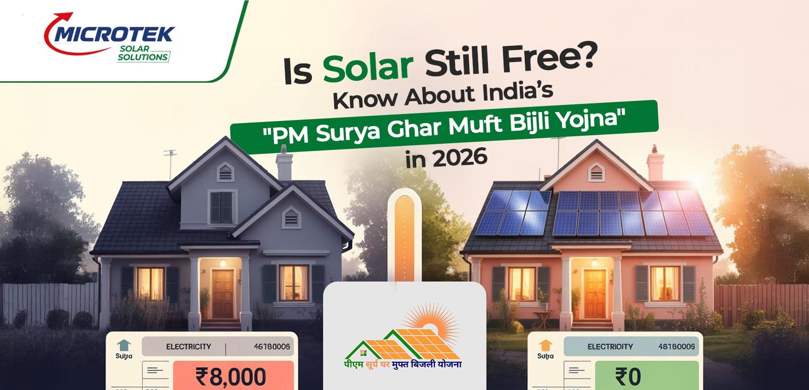 Is Solar Still Free? Know About India’s 'Muft Bijli' Scheme in 2026