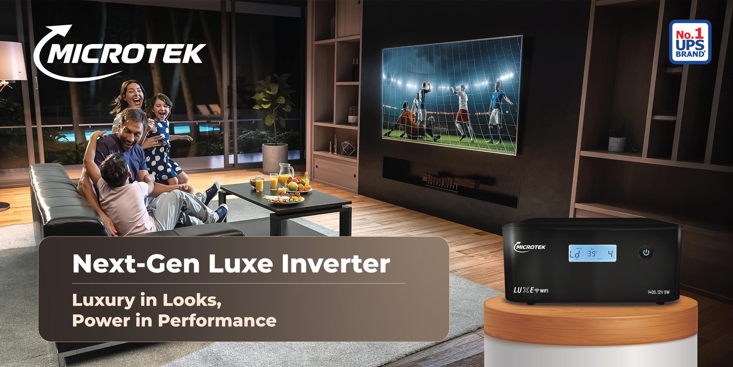 Next-Gen Luxe Inverter – The Premium Choice for Modern Homes