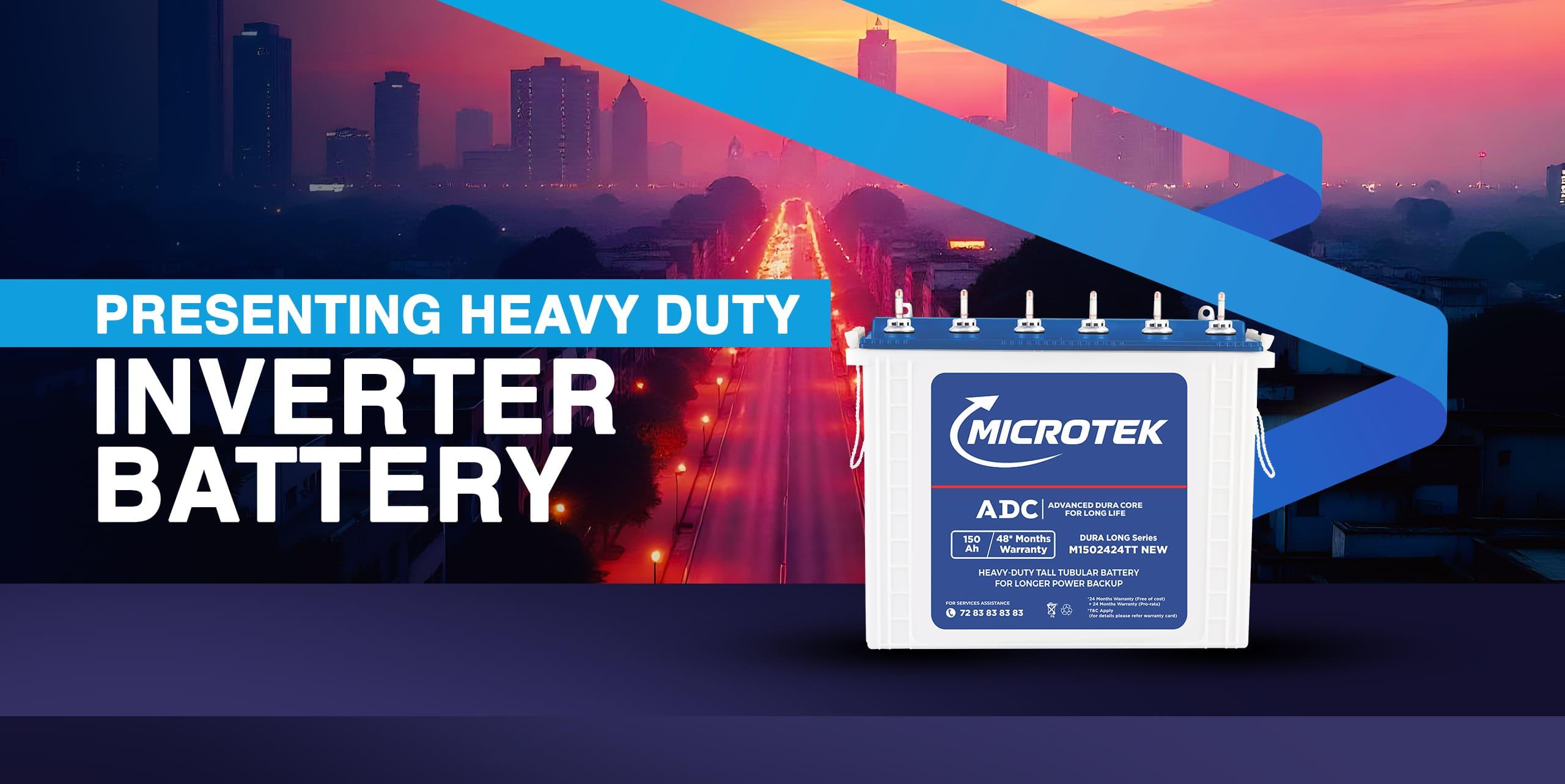 Presenting Heavy Duty Inverter Battery