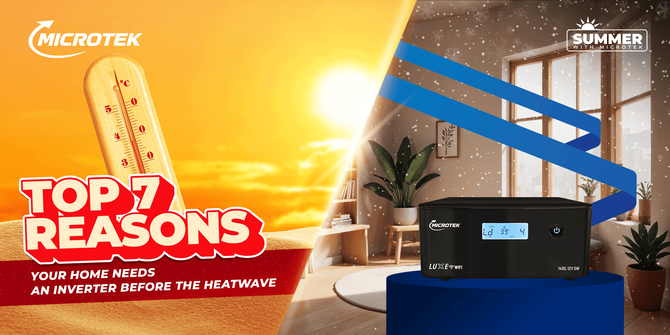 Top 7 Reasons Your Home Needs an Inverter Before the Next Heatwave
