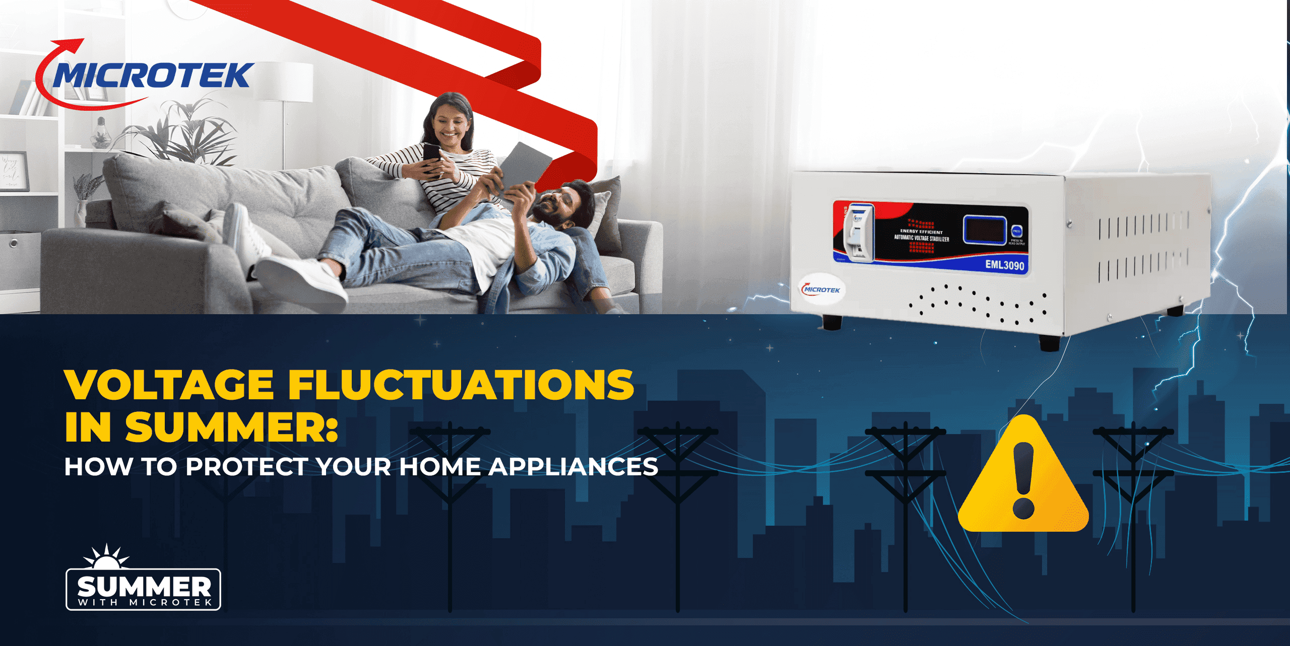 Voltage Fluctuations in Summer: How to Protect Your Home Appliances