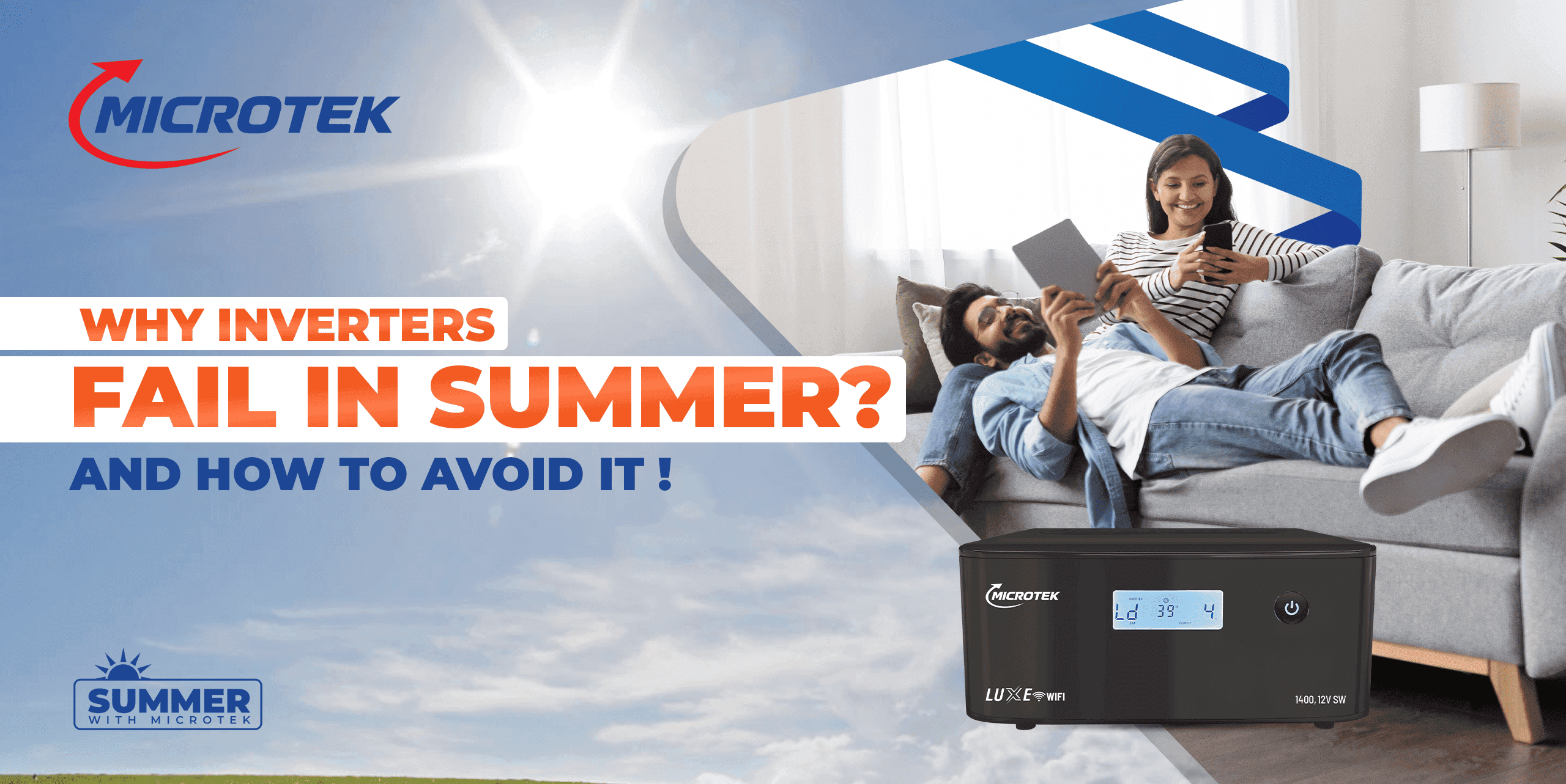4 Common Reasons Inverters Fail During Summer (And How to Avoid Them)