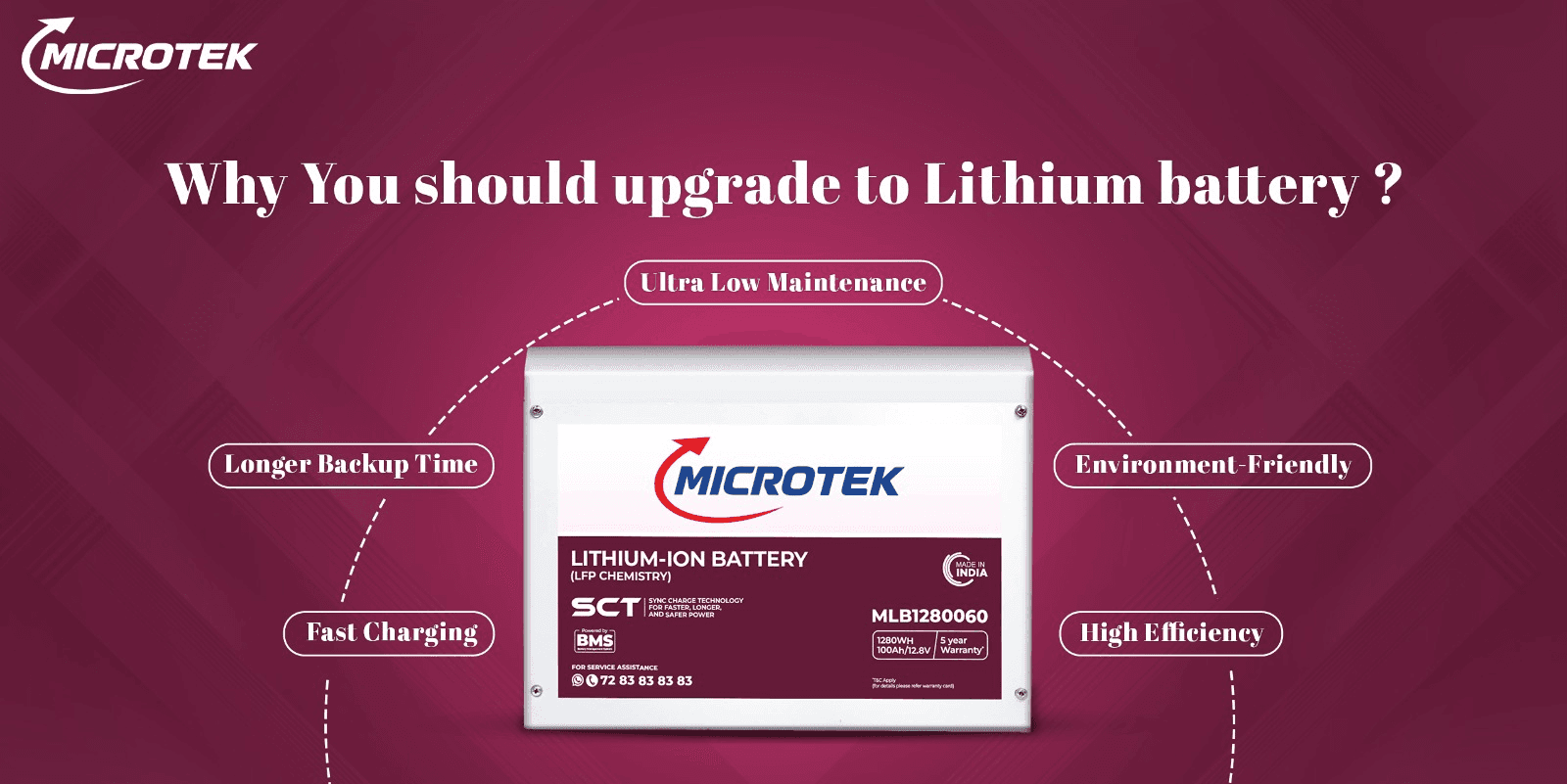 Why should you upgrade to a Lithium battery?