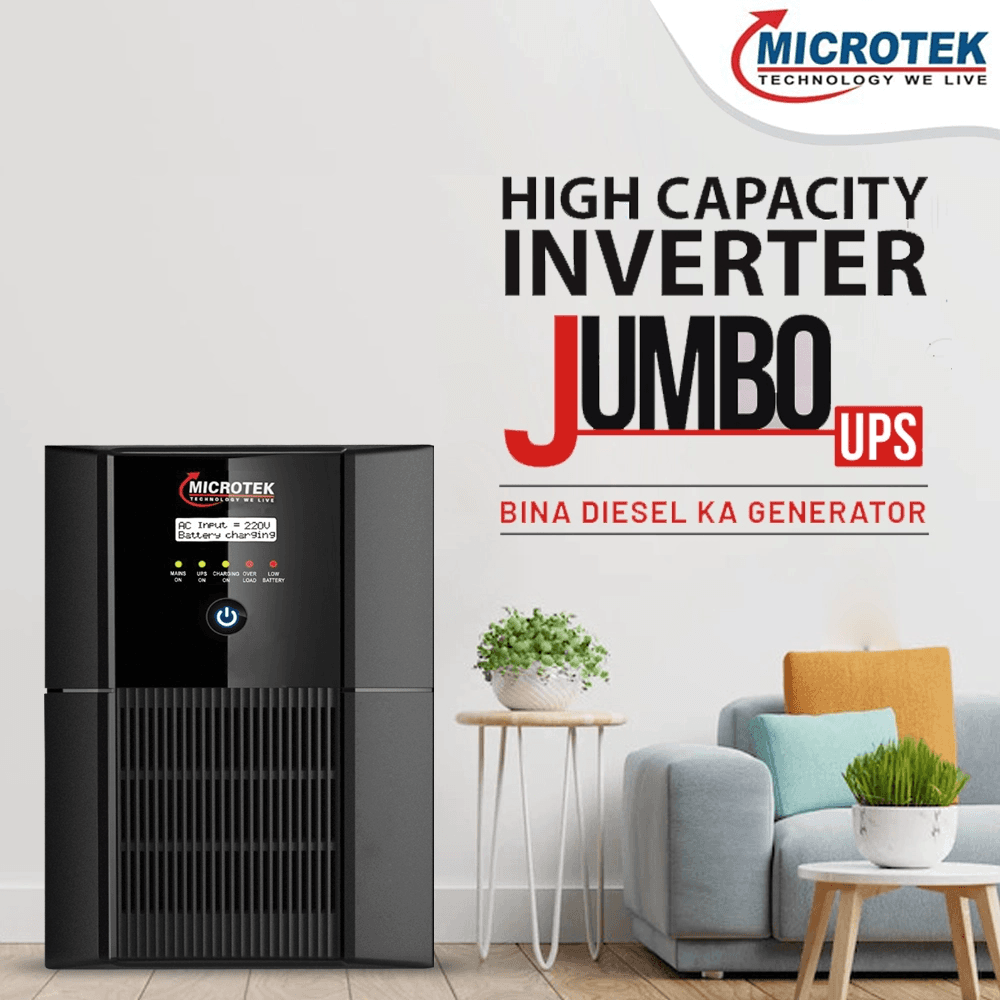 JUMBO HOME UPS Model - JM SW 5500+/48V (Working Power 5.2KVA/4160W)