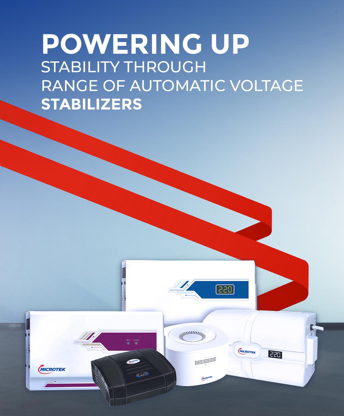 VOLTAGE STABILIZERS
