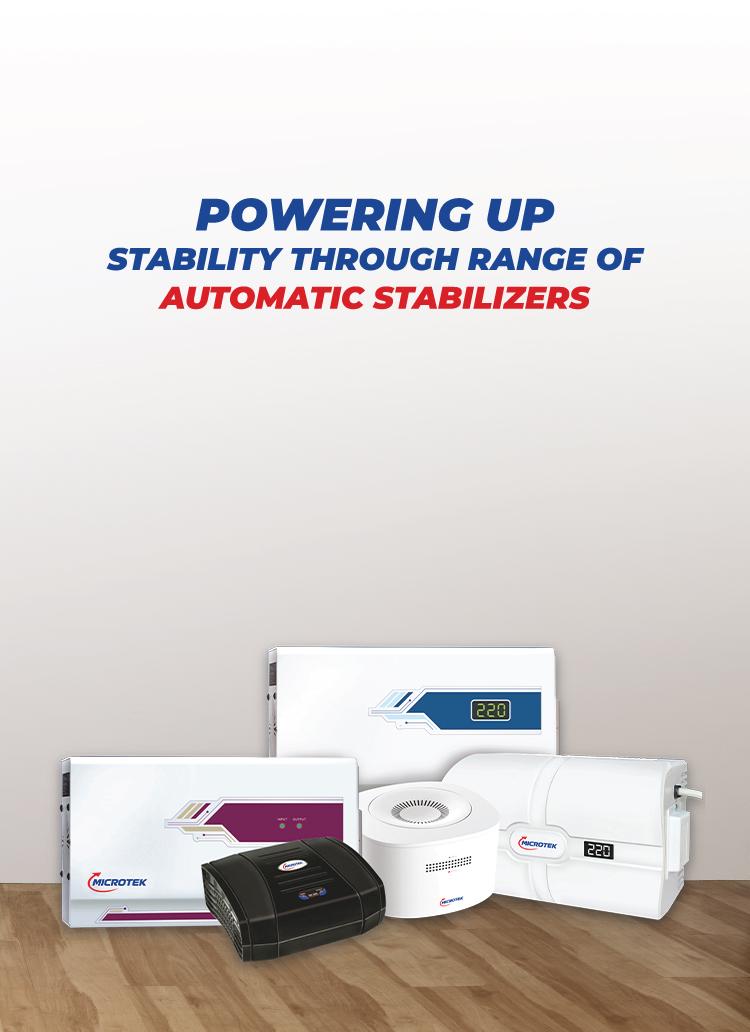 VOLTAGE STABILIZERS
